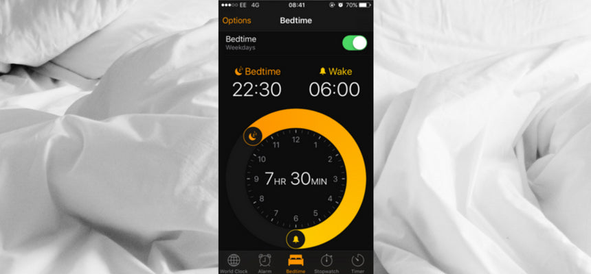 Start a new sleep schedule with the iPhone bedtime feature