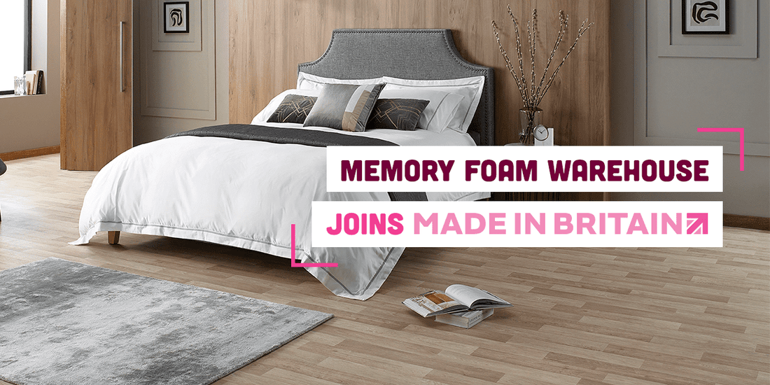 Memory Foam Warehouse joins Made in Britain banner