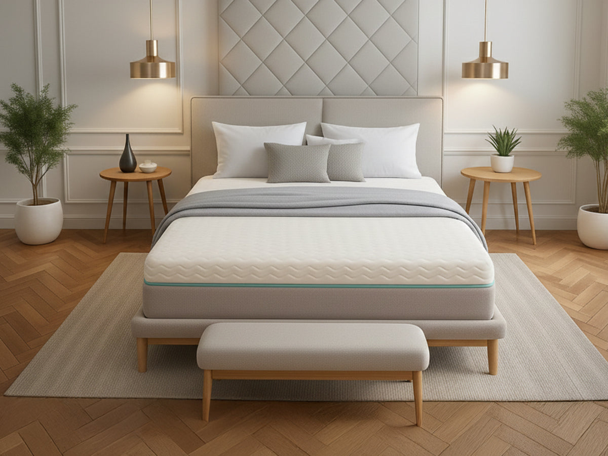 4G Aircool Titan XL Memory Foam Mattress Roomset