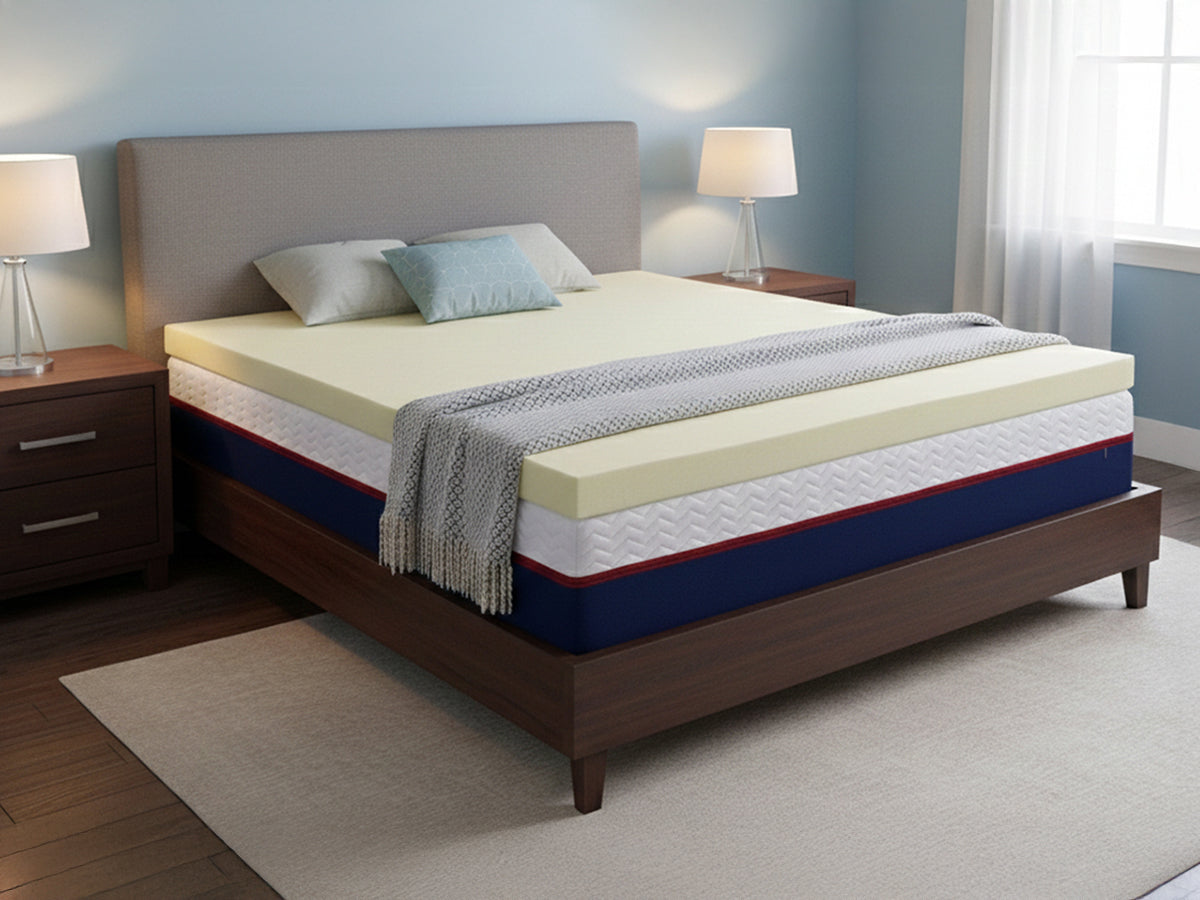 7.5cm Memory Foam Mattress Topper
