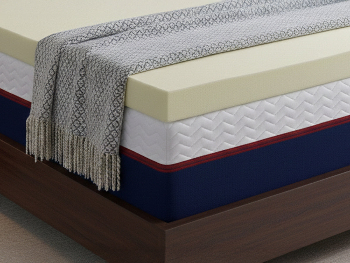 Essentials 7.5cm 40kg Memory Foam Mattress Topper 4